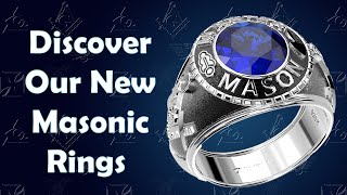 Unveiling The Newest Masonic Ring Collection [upl. by Elegna]