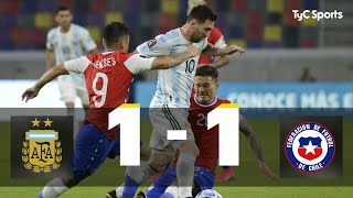 Argentina 11 Chile  Eliminatorias a Qatar 2022  Fecha 7 [upl. by Domonic]