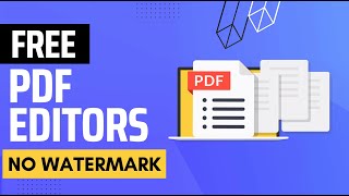 3 Best Free Pdf Editors for Windows 10 11 7 8  Without Watermark ✅ [upl. by Harms768]