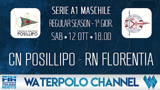 A1M 2425  1ª Giornata CN Posillipo  RN Florentia [upl. by Eitac]