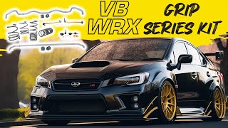 Subaru WRX VB Grip Series Kit  Lowered Springs Swaybars and more [upl. by Sisson344]