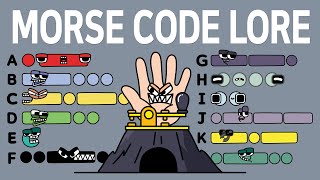 모스부호 로어 Morse Code Lore│Alphabet Lore meme [upl. by Airasor]