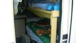 freedom microlite bunk beds 4 berth [upl. by Cuthbert670]