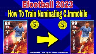 How To Upgrade CImmobile In Pes 2023  CImmobile efootball 2023 [upl. by Tacye]