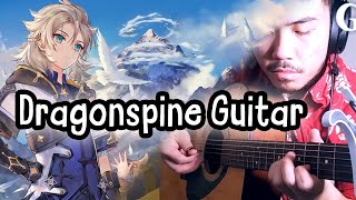 Genshin Impact  Dragonspine Soundtrack Fingerstyle Guitar Cover [upl. by Nala]