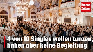 4 von 10 Singles wollen tanzen haben aber keine Begleitung  kronetv NEWS [upl. by Nodyarg]