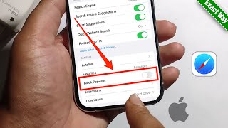 How To Disable Pop Ups In Safari On iPhone [upl. by Conlen314]