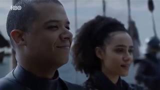 GAME OF THRONES 8X04 MUERTE DE MISSANDEI  MISSANDEI Y GUSANO GRIS [upl. by Karole]