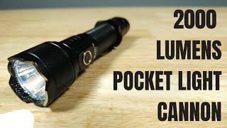 FULL REVIEW BEST EDCTACTICAL SPOT FLASHLIGHT BRINYTE PT16 REVIEW [upl. by Rawdan]