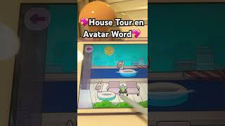 🌟House Tour en Avatar Word🌟2024💗✨avatarworld gameplay Llama juego housetour kpop 🦙😁 [upl. by Namurt]