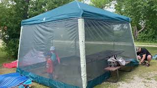 Lundar Beach Provincial Park Mb Manitoba Lake 07 2024 camping canada [upl. by Adelaida782]