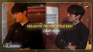 Preset Velocity trend tiktok alight motion [upl. by Augustin346]