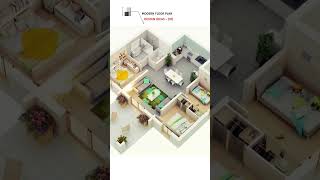 MODERN FLOOR PLAN  IDEAS  01 FahadsDesignLab interiordesign architecture housedesign art [upl. by Gasparo]