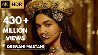 4K Deewani Mastani Full Video Song  Bajirao Mastani  Deepika Padukone [upl. by Valdis]