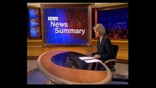 ITV Overnight Continuity amp Adverts  ITV News Summary  30th  31st December 2000 [upl. by Ahsatsana]