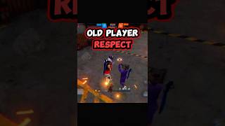 RESPECT OLD PLAYER Short FreeFire FreeFireTrending [upl. by Assilram]