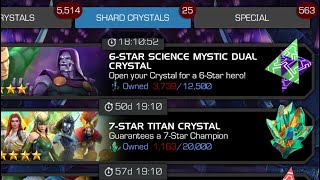 MCOC 2 Titan Crystal opening Joy v Rage 15 [upl. by Gibe792]