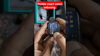 Pebble smart watch unboxing  Electronics Verma [upl. by Silvan734]