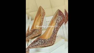 Most beautiful juti design💞👌👌 party wear high heel juti design 🩰 wedding party wear juti heel [upl. by Ynnek]