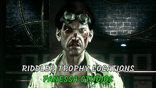 Riddler Trophy Locations Panessa Studios [upl. by Bj]