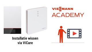 Viessmann ViCare Applicatie Installatie wissen  opnieuw vrijgeven via ViCare [upl. by Killen332]