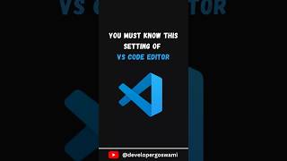 Usefull VS Code Editor Setting [upl. by Leanard]