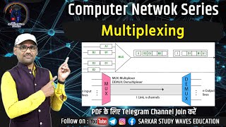 L31 Multiplexing in Computer Network  Physical Layer in Computer Network By Arvind [upl. by Ellenrahs248]