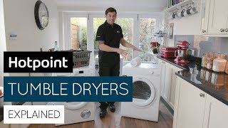 Tumble dryers explained  by Hotpoint [upl. by Manville]