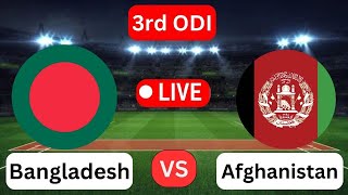 istan vs Bangladesh 3rd ODI  Afghanistan v Bangladesh in UAE 2024 [upl. by Darill]