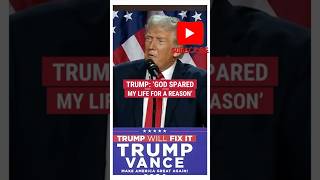 ‘GOD SPARED MY LIFE FOR A REASON’ Trump Victory speech [upl. by Ilellan147]