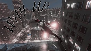 WAY UP  Jaden smith  Spiderman Miles morales SWING [upl. by Esenahs]