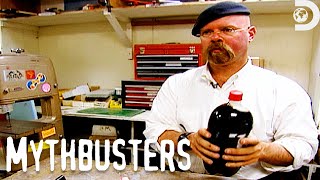 Diet Coke amp Mentos Experiment  MythBusters  Discovery [upl. by Stubbs]