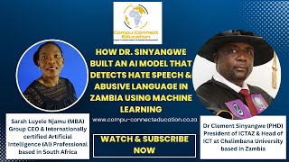 How a Zambian PHD student built an AI model that detects Hate Speech amp Abusive language in Zambia [upl. by Beesley]