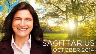 SAGITTARIUS OCTOBER 2014  Astrology Forecast  Barbara Goldsmith [upl. by Ignatia]