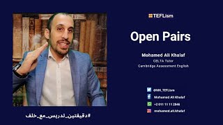 Open Pairs  Mohamed Ali Khalaf [upl. by Nali787]