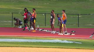 Mens 100m Finals Section 1 PURE Athletics Spring Invitational April 20 2024 [upl. by Cari672]