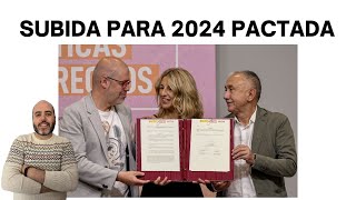 SALARIO MÍNIMO INTERPROFESIONAL 2024  Subida  Tu Importe  Tiempo Parcial  Todos los DETALLES [upl. by Grevera]