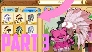 ANIMAL JAM PLUSHIE TO HEADDRESSS CHALLENGE PART THREE [upl. by Nuahsar945]