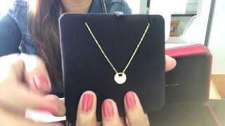 Cartier Amulette de Cartier necklace review video [upl. by Strain]