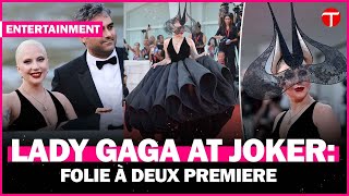 Lady Gaga stuns in Dior gown at Joker Folie à Deux Venice Film Festival premiere [upl. by Aimee164]