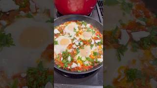 Shakshuka  Delicious breakfast recipe shorts [upl. by Mackenie]