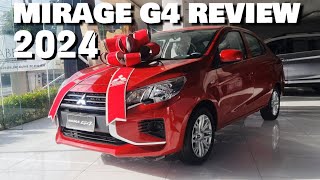 MIRAGE G4 GLS CVT 2024 REVIEW SPECS  Mitsubishi Motors Jabez Corporation Dasmariñas Cavite jabez [upl. by Mcripley985]