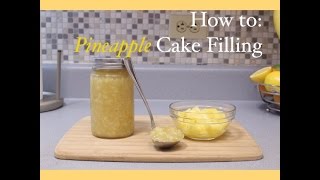 How to make Pineapple Cake Filling  Episode 25  ❤ Love For Haitian Food [upl. by Birdella]