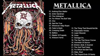 The Best Of Metallica  Metallica Greatest Hits full Album  Metalica Best Playlist [upl. by Ateiram]