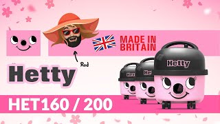 Numatic Hetty 160 and Hetty 200 Vacuum Cleaner Review  Vacuum Warehouse Canada [upl. by Neffets701]