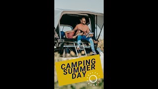 Sommertag im Dachzelt  Mikroabenteuer Inspiration  Lazy Camping [upl. by Charlotta]