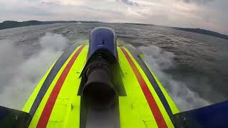 U11 Legend Yacht Transport 2023 Guntersville Hydrofest Final heat [upl. by Airdnaxela]