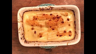 Recept gegratineerde schorseneren in citroen roomsaus [upl. by Sivolc356]