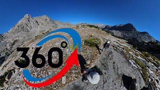 8K Insta360 Hiking in the Wind River Range [upl. by Francyne310]