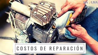 COSTOS DE REPARACIÓN DE UN COMPRESOR DE AIRE VERTICAL  MAQUIVARENTABLEYEFECTIVA [upl. by Gothart]